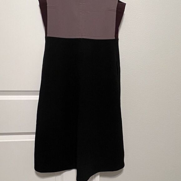 Diane Von Furstenberg Women's Sleeveless Color Block Dress Size 8 - Picture 6 of 15